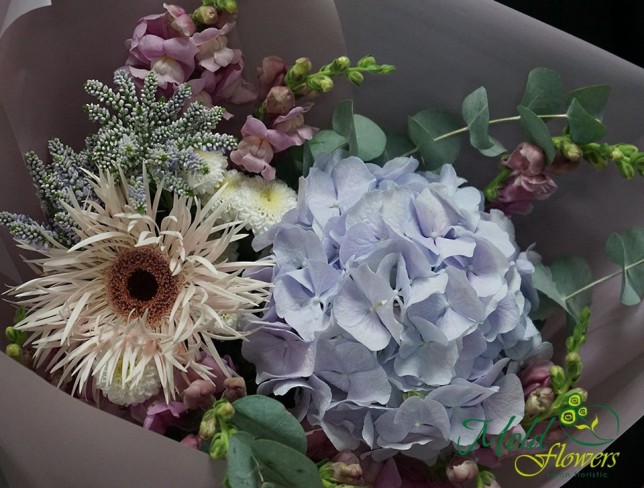 Bouquet with hydrangea ''Charm''2 photo